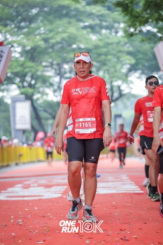 Race photo from ONE RUN 10K 2025