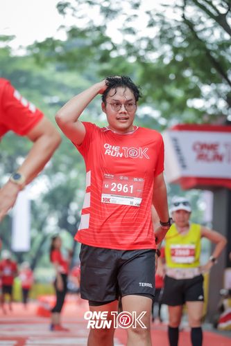Race photo from ONE RUN 10K 2025