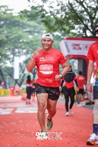 Race photo from ONE RUN 10K 2025