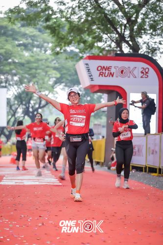 Race photo from ONE RUN 10K 2025