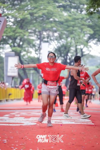 Race photo from ONE RUN 10K 2025
