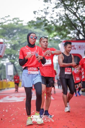 Race photo from ONE RUN 10K 2025