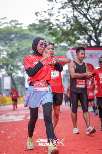 Race photo from ONE RUN 10K 2025