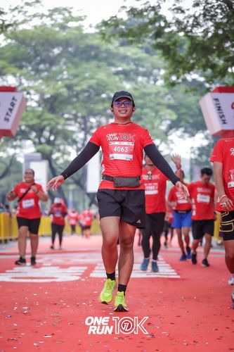 Race photo from ONE RUN 10K 2025