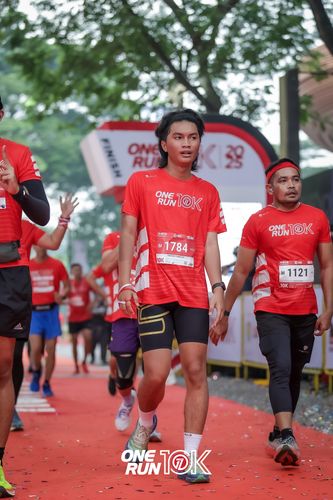 Race photo from ONE RUN 10K 2025