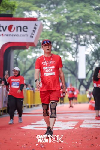 Race photo from ONE RUN 10K 2025