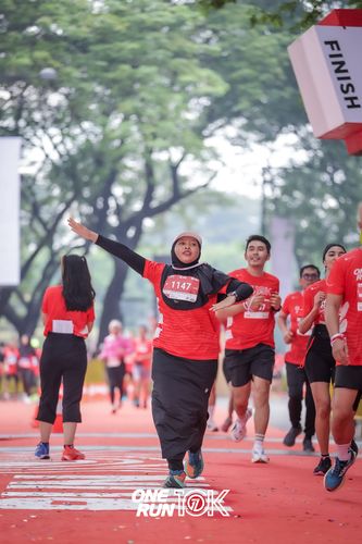 Race photo from ONE RUN 10K 2025