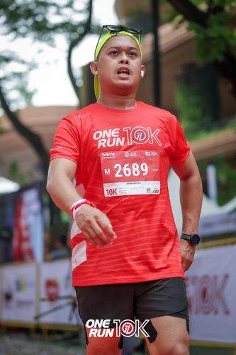 Race photo from ONE RUN 10K 2025