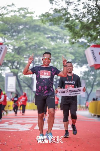 Race photo from ONE RUN 10K 2025