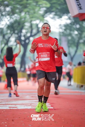 Race photo from ONE RUN 10K 2025