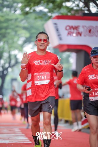 Race photo from ONE RUN 10K 2025