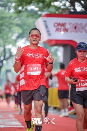 Race photo from ONE RUN 10K 2025