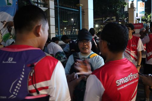 Race photo from Smartfren Run 2024 Vibes