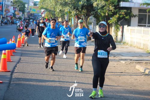 Race photo from Jabar Run 10K 2024