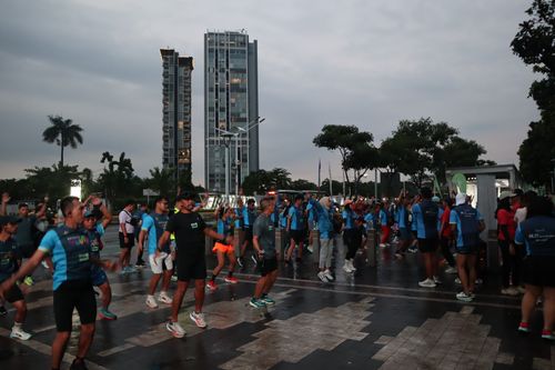 Race photo from Road to BAF Lions Run 2024