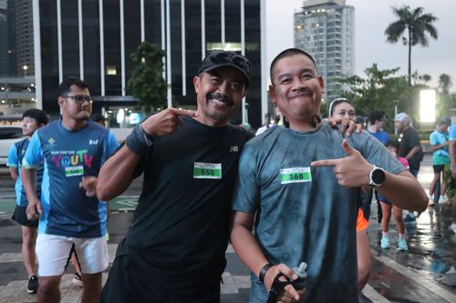 Race photo from Road to BAF Lions Run 2024