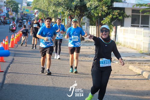 Race photo from Jabar Run 10K 2024