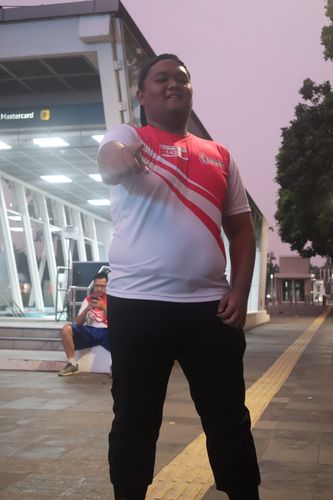 Race photo from Smartfren Run 2024 Vibes