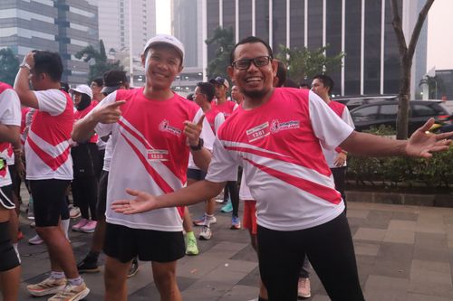 Race photo from Smartfren Run 2024 Vibes
