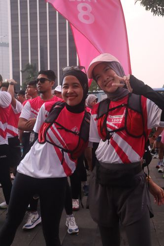 Race photo from Smartfren Run 2024 Vibes
