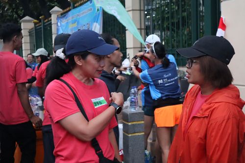 Race photo from Road to BAF Lions Run 2024