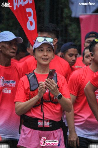 Race photo from Smartfren Run 2025 Vibes