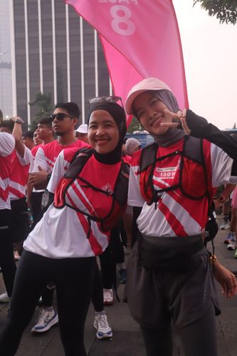 Race photo from Smartfren Run 2024 Vibes