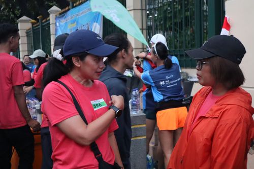 Race photo from Road to BAF Lions Run 2024
