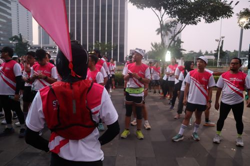 Race photo from Smartfren Run 2024 Vibes