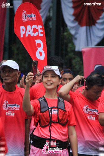 Race photo from Smartfren Run 2025 Vibes