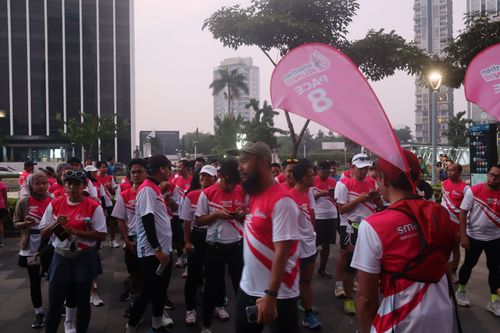 Race photo from Smartfren Run 2024 Vibes