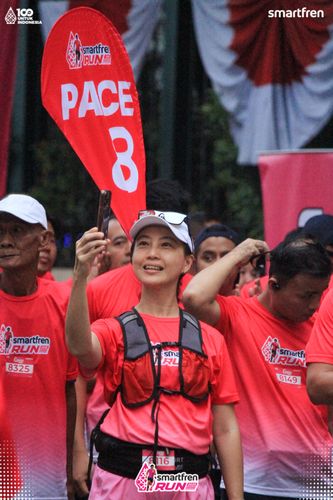 Race photo from Smartfren Run 2025 Vibes