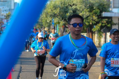 Race photo from Jabar Run 10K 2024