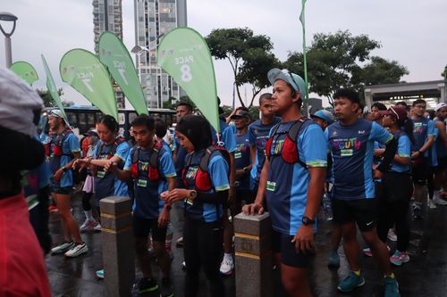 Race photo from Road to BAF Lions Run 2024