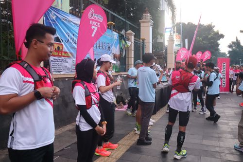 Race photo from Smartfren Run 2024 Vibes