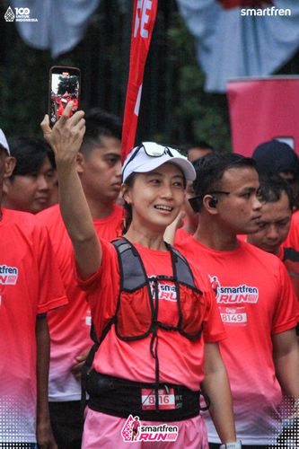 Race photo from Smartfren Run 2025 Vibes