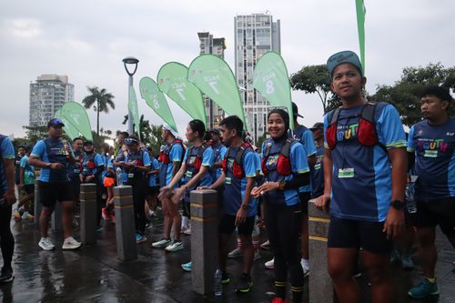 Race photo from Road to BAF Lions Run 2024