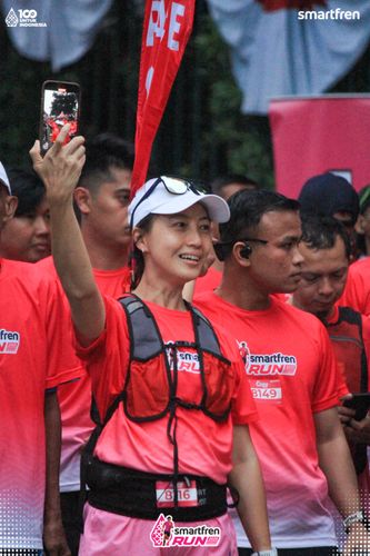 Race photo from Smartfren Run 2025 Vibes