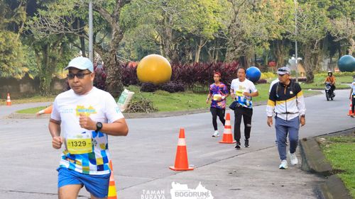 Race photo from Taman Budaya x BOGORUN 2025