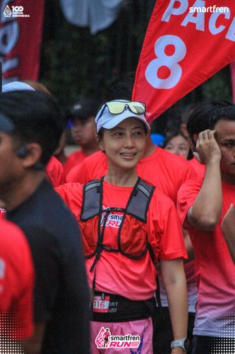 Race photo from Smartfren Run 2025 Vibes