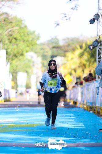 Race photo from Taman Budaya x BOGORUN 2025