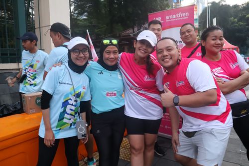 Race photo from Smartfren Run 2024 Vibes
