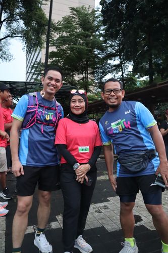 Race photo from Road to BAF Lions Run 2024