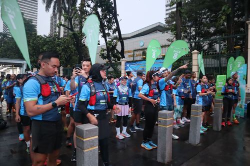 Race photo from Road to BAF Lions Run 2024