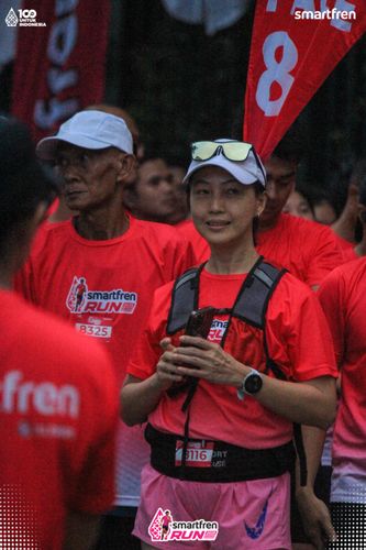 Race photo from Smartfren Run 2025 Vibes