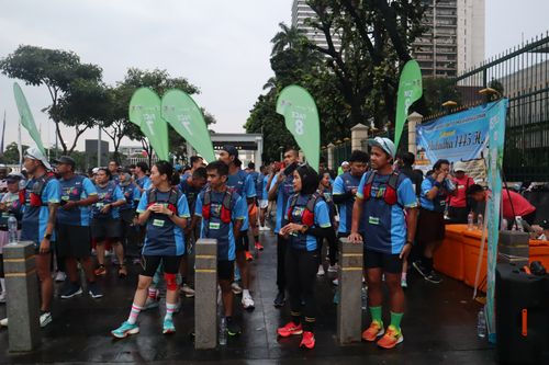 Race photo from Road to BAF Lions Run 2024