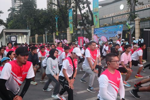 Race photo from Smartfren Run 2024 Vibes
