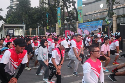 Race photo from Smartfren Run 2024 Vibes