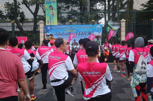 Race photo from Smartfren Run 2024 Vibes
