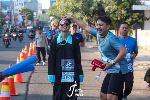 Race photo from Jabar Run 10K 2024